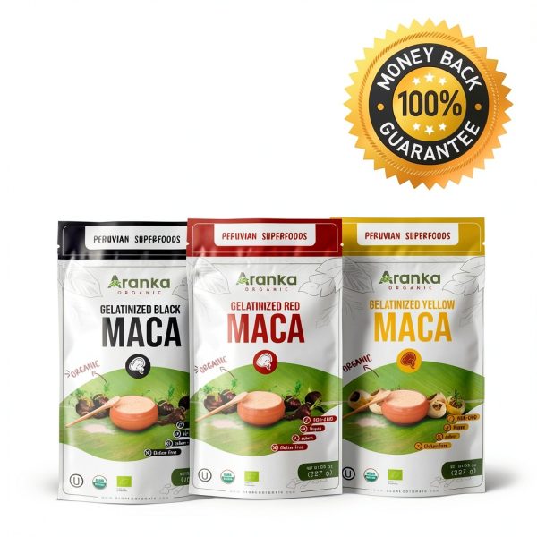 Organic Maca Powder Aranka Superfood Vegan No Preservatives-5