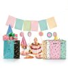 Pavo Party Favor Bags for Kids Golden Dot Design-6