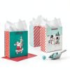 Hallmark Retro Gift Bags Small Christmas Wrapping-1