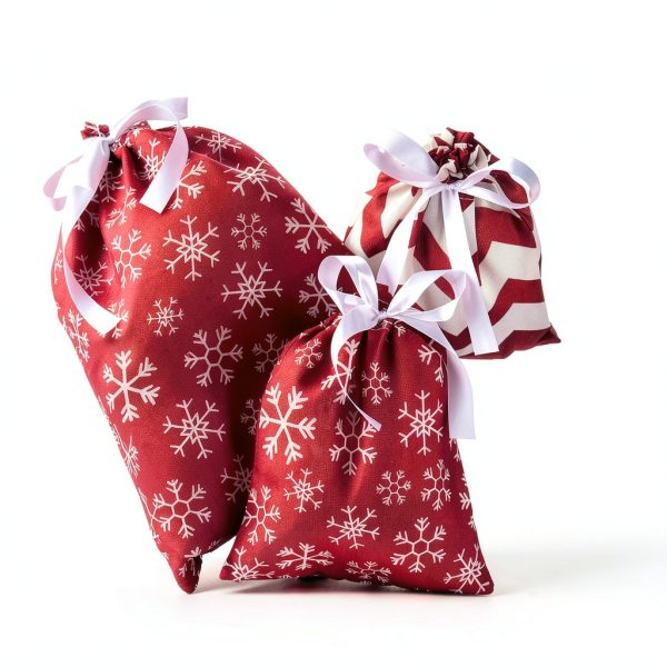 Christmas Gift Bag HolidayCo Premium Red Bag-4