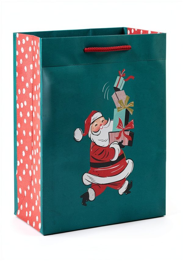 Hallmark Retro Gift Bags Small Christmas Wrapping-2