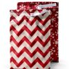 Christmas Gift Bag HolidayCo Premium Red Bag-3