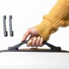 Luggage Handle Frdhee Pull Handle 7.8in Plastic Replacement Black-5
