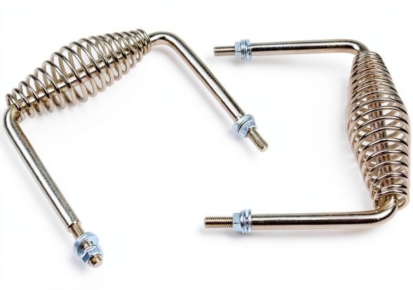 2X 6 inch Stainless Spring Pull Handle Chamixx Steel for BBQ Grills-4