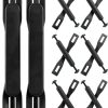 Plastic Carry Handles for Cardboard Boxes 50 Pcs Heavy Duty Replacement Straps for Moving and Packing Storage Boxes-0