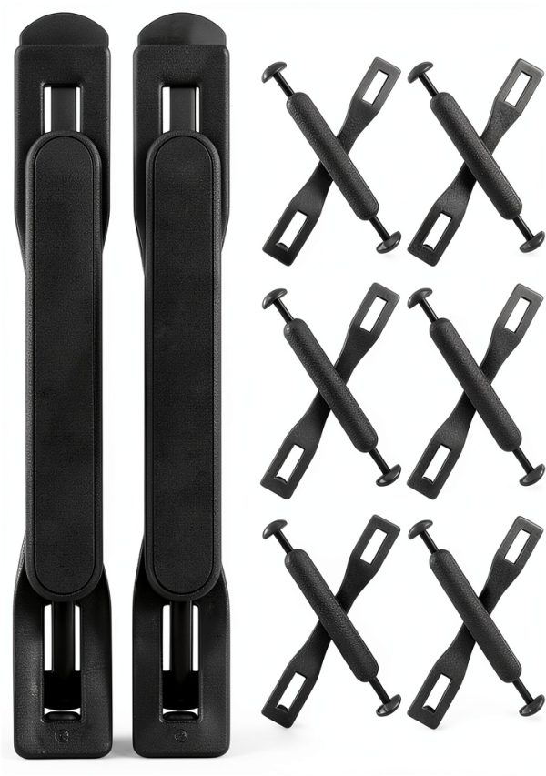 Plastic Carry Handles for Cardboard Boxes 50 Pcs Heavy Duty Replacement Straps for Moving and Packing Storage Boxes-0