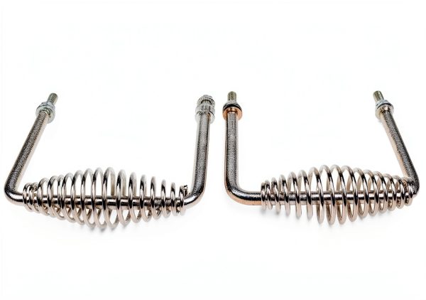 2X 6 inch Stainless Spring Pull Handle Chamixx Steel for BBQ Grills-1