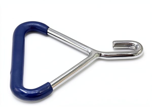 OdontoMed2011 OB Handle Blue Polycoated OB Chain Handle Calving Veterinary Instruments-1