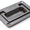 Recessed Pull Handle AUXBC Zinc Alloy Flush for Toolbox 3.7x2.4in-0