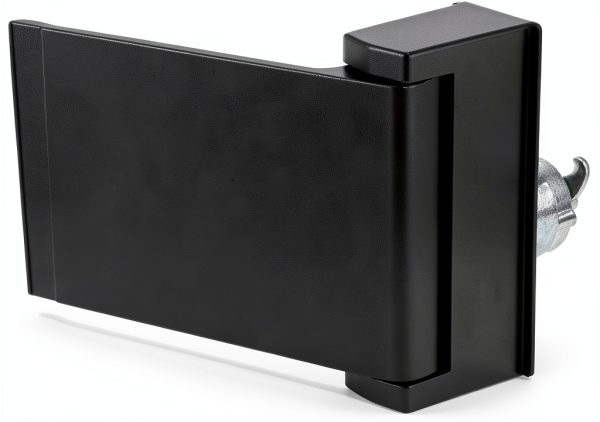 Push Pull Deadlatch Paddle Handle FHC Dark Bronze 5x5 Inch Right Push-0