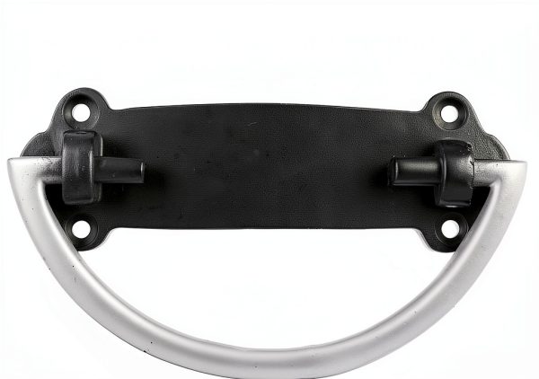 Antique Chest Handles Set of 2 A29 Heavy Duty Cast Iron Handles Black-4