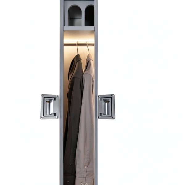 Recessed Pull Handle AUXBC Zinc Alloy Flush for Toolbox 3.7x2.4in-5