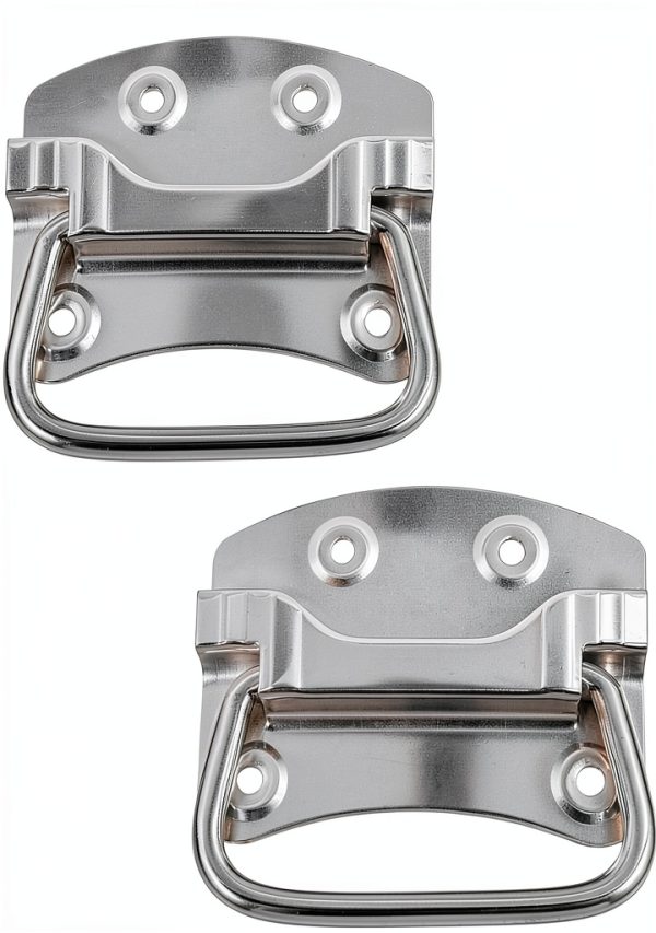 Heavy Duty Iron Curved Chest Handle MAGICLULU Handle Strong Design-0